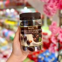 Beryl's Almond Bittersweet Chocolate 310gr Malaysia