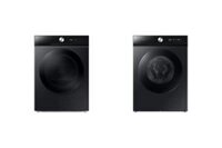 Bespoke AI Máy Giặt Cửa Trước , Ngăn Giặt Xả AI, 12Kg & Máy Sấy Cửa Trước , Cảm Biến AI Dry, 10Kg Và Bộ Kết Nối Máy Giặt & Máy Sấy