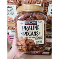 BEST BY 21/8/2022 - HẠT HỒ ĐÀO PHỦ ĐƯỜNG NÂU PRALINE PECANS - 1,13KG/ FROM KIRLAND SIGNATURE - USA