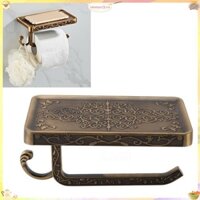 Best cook Hộp Đựng Giấy Vệ Sinh Đa Năng Ổn Định Phòng Tắm Điện Thoại Di Động Khắc Hoa Văn Treo Tường Không Gian Nhôm Kiểu Dáng Thời Trang Cho