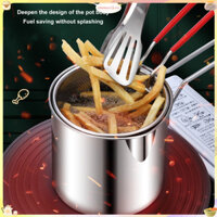 Best cook Nồi chiên sâu lòng nhỏ thép không gỉ Olecranon Loại chuyển hướng Phong cách Nhật Bản Tiết kiệm dầu Cổng cho nhà bếp cmman13.vn