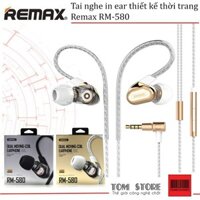 [BEST PRICE] Tai nghe in ear thiết kế thời trang Remax RM-580 -HN
