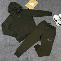 [BEST QUALITY] Set đồ nỉ ES.SEN SS24 Dark Oatmeal chất liệu nỉ bông cao cấp, Bộ đồ nỉ