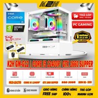 BEST SELLER | K2H GM-G12 CORE I5 12400F/ VGA GTX 1660 SUPPER/ SSD 256G/ RAM 8G/ PSU 550W