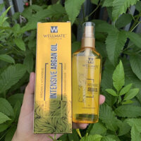 (Best Seller) Tinh Dầu Phục Hồi Tóc Wellmate Keratin Argan Oil 100ml (Vàng)