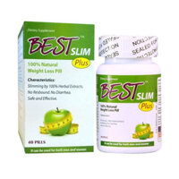 Best Slim Plus, hỗ trợ giảm cân, hỗ trợ bổ sung dưỡng chất giúp da mịn màng trẻ đẹp