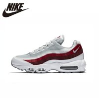 Best Nike_AIR_MAX_95_ESSENTIAL_Men Running Shoes Outdoor Sports Comfortable Sneakers White & red [bonus]
