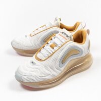 [BEST20 giảm 20k]  Giày nam nữ Nike Airmax 720 (fullbox) (trắng vàng) Cam kết chính hãng
