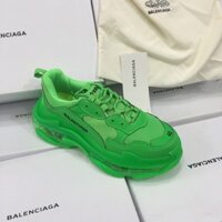 [BEST20 giảm 20k]  Giày Sneaker Balen Triple S xanh 2019 (fullbox+freeship) Cam kết chính hãng