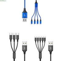 Beste Cáp Sạc Đa Năng USB 3 4 5 in1 Nhiều Dây Sạc Điện Thoại USB C Đa Cáp