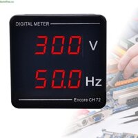 Beste Kỹ Thuật Số Điện Áp Bảng Điều Khiển Tần Số Máy Đo Vôn Kế Màn Hình LED Cho Hộ Gia Đình