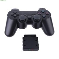 Beste Tay Cầm Chơi Game Vibrator 2 4GHz USB Bộ Điều Khiển Trò Chơi Tay Cầm Cần Điều Khiển Có Bộ Thu Cho PS2 Cho 2