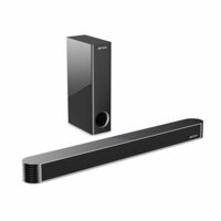 BESTISAN TV Sound bar with Subwoofer, 120W 2.1CH Soundbar, Wired&Wireless Bluetooth 5.0 Speaker, Home Audio System for TV, 27 Inch, Wall Mountable,...