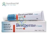 Bestperme Cream 15g - Permethrin 5% 750mg Quang Xanh