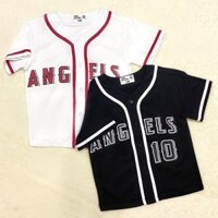 [BESTSELLER] Áo bóng chày Angels cho bé cotton