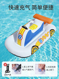 Bestway gắn nước hình xe ô tô hình vòng bơi trẻ em đồ chơi bơm hơi lớn nổi giường nổi hàng