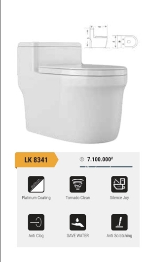 Bệt liền khối hàn quốc LK 8341