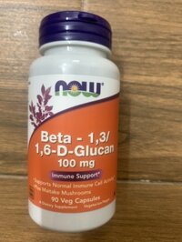 Beta 1.3/1.6 D Glucan 100mg 90 viên