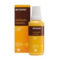 Betadine Antiseptic Solution Mundipharma 125ml – Dung dịch sát khuẩn