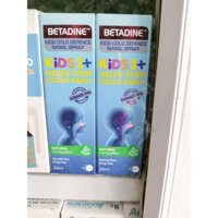 Betadine Kids 1+ 20 Ml vệ sinh miệng