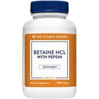 Betaine HCL With Pepsin The Vitamin Shoppe
