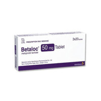 Betaloc 50mg Astrazeneca (H/60v)
