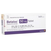 BETALOC TAB 50MG HỘP 60 VIÊN