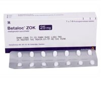 BETALOC ZOK 25MG HỘP 14 VIÊN