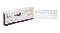 Betaloc Zok 50mg Astrazeneca (H/28v) – Viên phóng thích kéo dài Metoprolol succinate kiểm soát huyết áp & đau thắt ngực hiệu quả kéo dài
