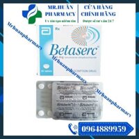 Betaserc 24Mg (Hộp 5 vỉ x 10 viên) – Thuốc điều trị đau nửa đầu