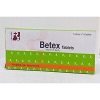 Betex Vitamin B1,B6, B12 hộp 50 viên của Thái