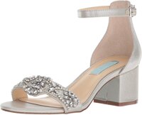 Betsey Johnson Women's Sb-Mel Heeled Sandal