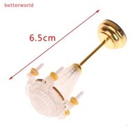 (Betterworld) 1: 12 Nhà búp bê Đèn trần thu nhỏ Đèn LED Đèn tường Đồ chơi trang trí phòng khách [VN]