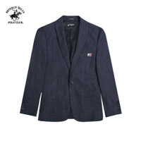 Beverly Hills Polo Club - Áo Blazer Nam Slim Fit Đen BZMSLS23V005 - BHPC