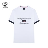 Beverly Hills Polo Club-Áo Tshirt Ngắn tay Nam Regular Fit Trắng Họa tiết hình in lớn-TSMRSW23TL008