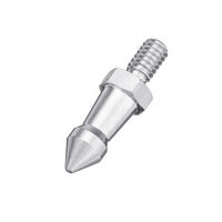 BEXIN 3/8 Inch 1/4 Inch M8 Screw Thread Replacement Stainless Steel Tripod Video Light Stand Foot