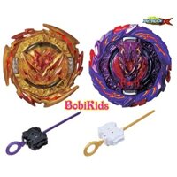 BEYBLADE - (Ban lẻ B190) Bộ 2 con quay + 2 launcher - Beyblade Burst DB TAKARA TOMY (B-190)