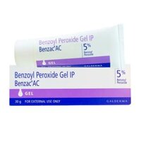 Bezac AC 5% Benzoyl Peroxide Gel IP 30g – Gel trị mụn