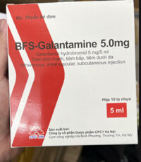 BFS-Galantamine 5mg Điều trị chứng sa sút trí tuệ Hộp 10 ống date 3/2026
