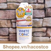 BGF Sữa Tắm Dưỡng Da White Conc Body Nhật Bản 360ml - WhiteConc Body Shampoo vitamin C 21 GU35