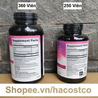 BGF Viên Uống Super Collagen Neocell +C 6000 Mg type 1 - 3 Neocell 360 và 250 viên 21 GU35