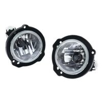 (BGIC) 1 Pair LED Fog Light Front Bumper Fog Lamp Bulb Clear Lens for Avanza 2012-2019