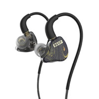 Bgvp Butterfly Pro Hybrid In Ear Monitor Tai nghe Bass có dây 3,5 mm có Mic Tai nghe thể thao