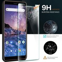 [BH 1 ĐỔI 1] Miếng dán kính cường lực HBO cho Nokia 7 Plus (0,3mm, độ cứng 9H, chống trầy) - Hàng nhập khẩu