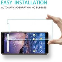 [BH 1 ĐỔI 1] Miếng dán kính cường lực HBO cho Nokia 7 Plus (0,3mm, độ cứng 9H, chống trầy) - Hàng nhập khẩu