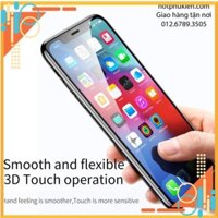 [BH 1 ĐỔI 1] Miếng dán kính cường lực màn hình iPhone X / iPhone XS Baseus mỏng 0.3mm thế hệ mới mặt kính phủ nano
