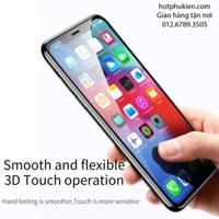 [BH 1 ĐỔI 1] Miếng dán kính cường lực màn hình iPhone X / iPhone XS Baseus mỏng 0.3mm thế hệ mới mặt kính phủ nano