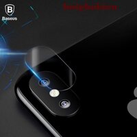 [BH 1 ĐỔI 1] Miếng dán kính cường lực camera iPhone X chính hãng Baseus