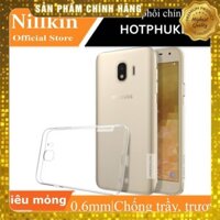 [BH 1 ĐỔI 1] Ốp lưng dẻo silicon Nillkin Dành Cho Samsung Galaxy J4 2018Nillkin độ mỏng chỉ 0.6 mm - Sản phẩm chính hãng