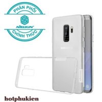 [BH 1 ĐỔI 1] Ốp lưng Samsung Galaxy S9 Plus dẻo silicon chính hãng Nillkin chống trầy hạn chế ố vàng mỏng 0.6 mm
